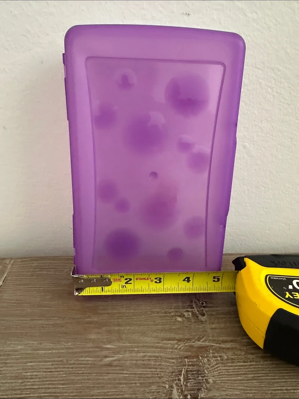 Stackable Pink and Purple Plastic Storage Boxes - Home Organization